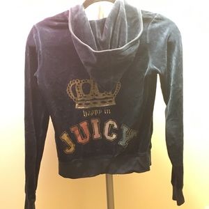 Juicy Velour Zip Hoodie